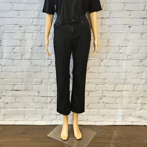 J.Crew - black high waist bootcut jeans - Picture 4 of 12